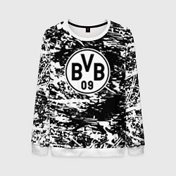 Мужской свитшот Боруссиа белые краски