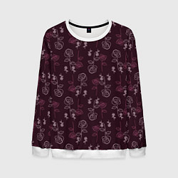 Мужской свитшот Simple roses