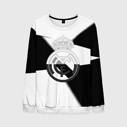 Мужской свитшот Реал Мадрид геометрия полосы
