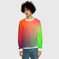 Свитшот мужской Color multicolored, цвет: 3D-белый — фото 2