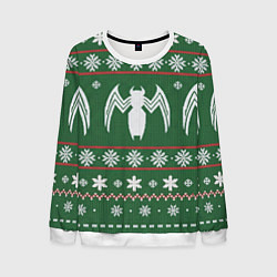 Свитшот мужской Рождественский свитер Венома, цвет: 3D-белый