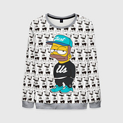 Свитшот мужской Bart Just Us, цвет: 3D-меланж
