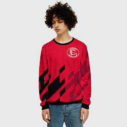 Свитшот мужской Sevilla FC, цвет: 3D-черный — фото 2
