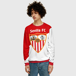 Свитшот мужской Sevilla FC, цвет: 3D-красный — фото 2