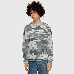 Свитшот мужской Камуфляж, цвет: 3D-меланж — фото 2