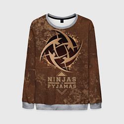 Свитшот мужской Ninjas In Pyjamas, цвет: 3D-меланж