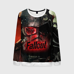Мужской свитшот Fallout Red