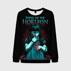 Свитшот мужской BMTH: Zombie Girl, цвет: 3D-черный