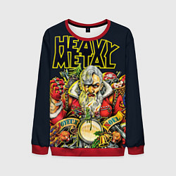 Мужской свитшот Heavy Metal Santa