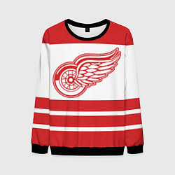 Свитшот мужской Detroit Red Wings, цвет: 3D-черный