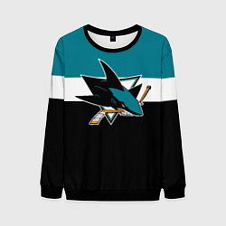 Свитшот мужской San Jose Sharks, цвет: 3D-черный