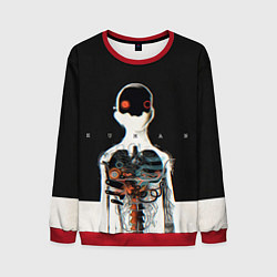 Свитшот мужской Three Days Grace: Skeleton, цвет: 3D-красный