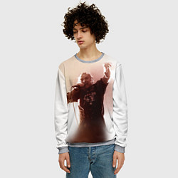 Свитшот мужской Горшок, цвет: 3D-меланж — фото 2