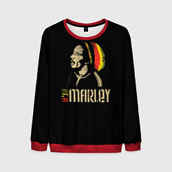 Свитшот мужской Bob Marley, цвет: 3D-красный
