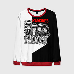 Свитшот мужской Ramones Boys, цвет: 3D-красный