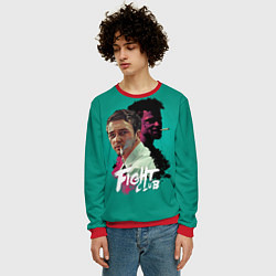 Свитшот мужской Fight Club Stories, цвет: 3D-красный — фото 2