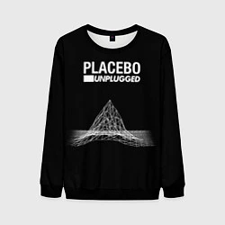 Свитшот мужской Placebo: Unplugged, цвет: 3D-черный