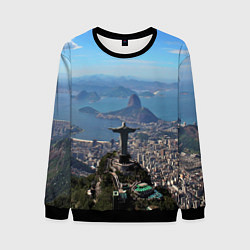 Свитшот мужской Рио-де-Жанейро, цвет: 3D-черный