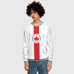 Свитшот мужской Канада, цвет: 3D-меланж — фото 2