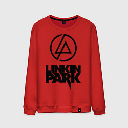 Свитшот хлопковый мужской Linkin Park, цвет: красный
