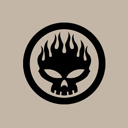 Свитшот хлопковый мужской The Offspring: Sybmol, цвет: миндальный — фото 2