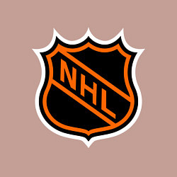 Свитшот хлопковый мужской NHL, цвет: пыльно-розовый — фото 2