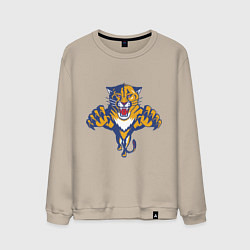 Свитшот хлопковый мужской Florida Panthers, цвет: миндальный