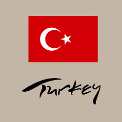 Свитшот хлопковый мужской Turkey, цвет: миндальный — фото 2