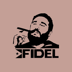 Свитшот хлопковый мужской FIdel, цвет: пыльно-розовый — фото 2