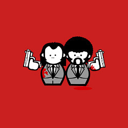 Свитшот хлопковый мужской Криминальное Чтиво, цвет: красный — фото 2