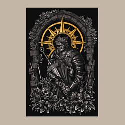 Свитшот хлопковый мужской Dark Souls: Warrior, цвет: миндальный — фото 2