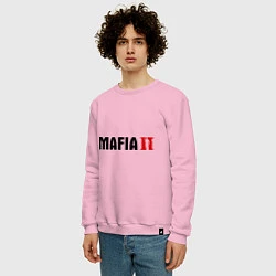 Свитшот хлопковый мужской Mafia 2, цвет: светло-розовый — фото 2