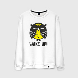 Мужской свитшот Owl: Wake up!