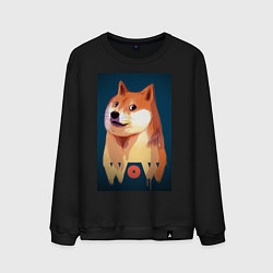 Мужской свитшот Wow Doge