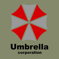 Свитшот хлопковый мужской Umbrella corporation, цвет: авокадо — фото 2