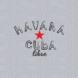 Свитшот хлопковый мужской Havana Cuba, цвет: меланж — фото 2