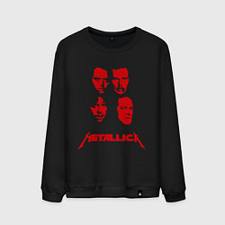 Мужской свитшот Metallica kvartet