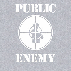 Свитшот хлопковый мужской Public Enemy, цвет: меланж — фото 2