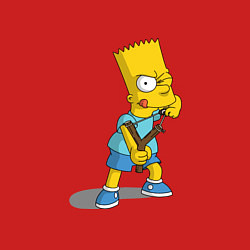 Свитшот хлопковый мужской Bad Bart, цвет: красный — фото 2