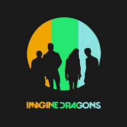 Свитшот хлопковый мужской Imagine Dragons: Evolve, цвет: черный — фото 2