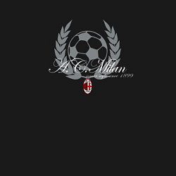 Свитшот хлопковый мужской AC Milan - Since 1899 NEW 2022, цвет: черный — фото 2