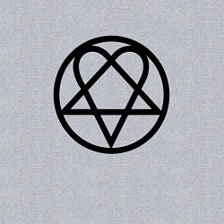 Свитшот хлопковый мужской HIM Symbol, цвет: меланж — фото 2