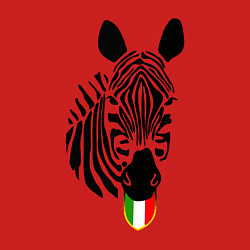 Свитшот хлопковый мужской Juventus Zebra, цвет: красный — фото 2