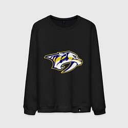 Свитшот хлопковый мужской Nashville Predators: Radulov 47, цвет: черный