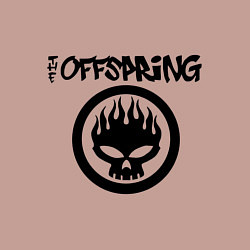 Свитшот хлопковый мужской The Offspring, цвет: пыльно-розовый — фото 2
