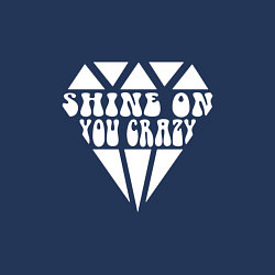 Свитшот хлопковый мужской Shine on you crazy, цвет: тёмно-синий — фото 2