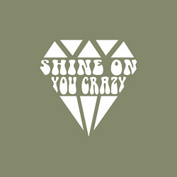 Свитшот хлопковый мужской Shine on you crazy, цвет: авокадо — фото 2