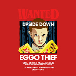 Свитшот хлопковый мужской Wanted: Eggo Thief / 11, цвет: красный — фото 2