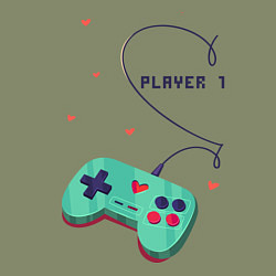 Свитшот хлопковый мужской Perfect Team: Player 2, цвет: авокадо — фото 2