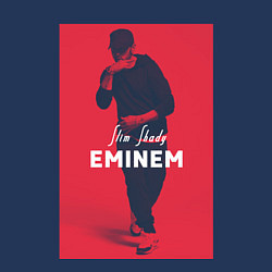 Свитшот хлопковый мужской Slim Shady: Eminem, цвет: тёмно-синий — фото 2